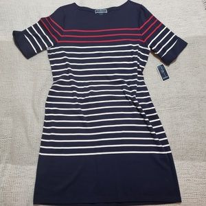 NWT Karen Scott XL striped dress